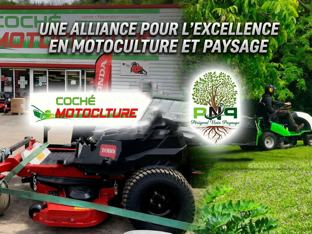Coché Motoculture Sarlat Vézac - partenariat